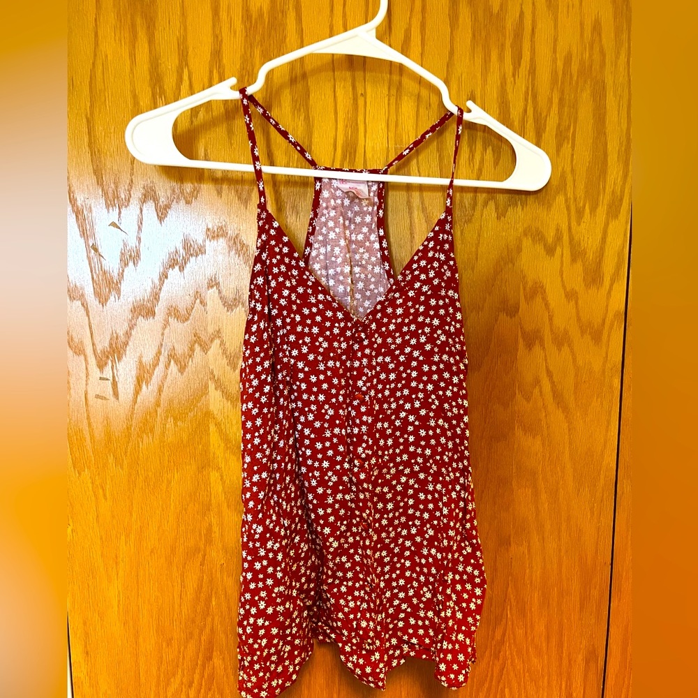 No Boundaries Floral Tank - S